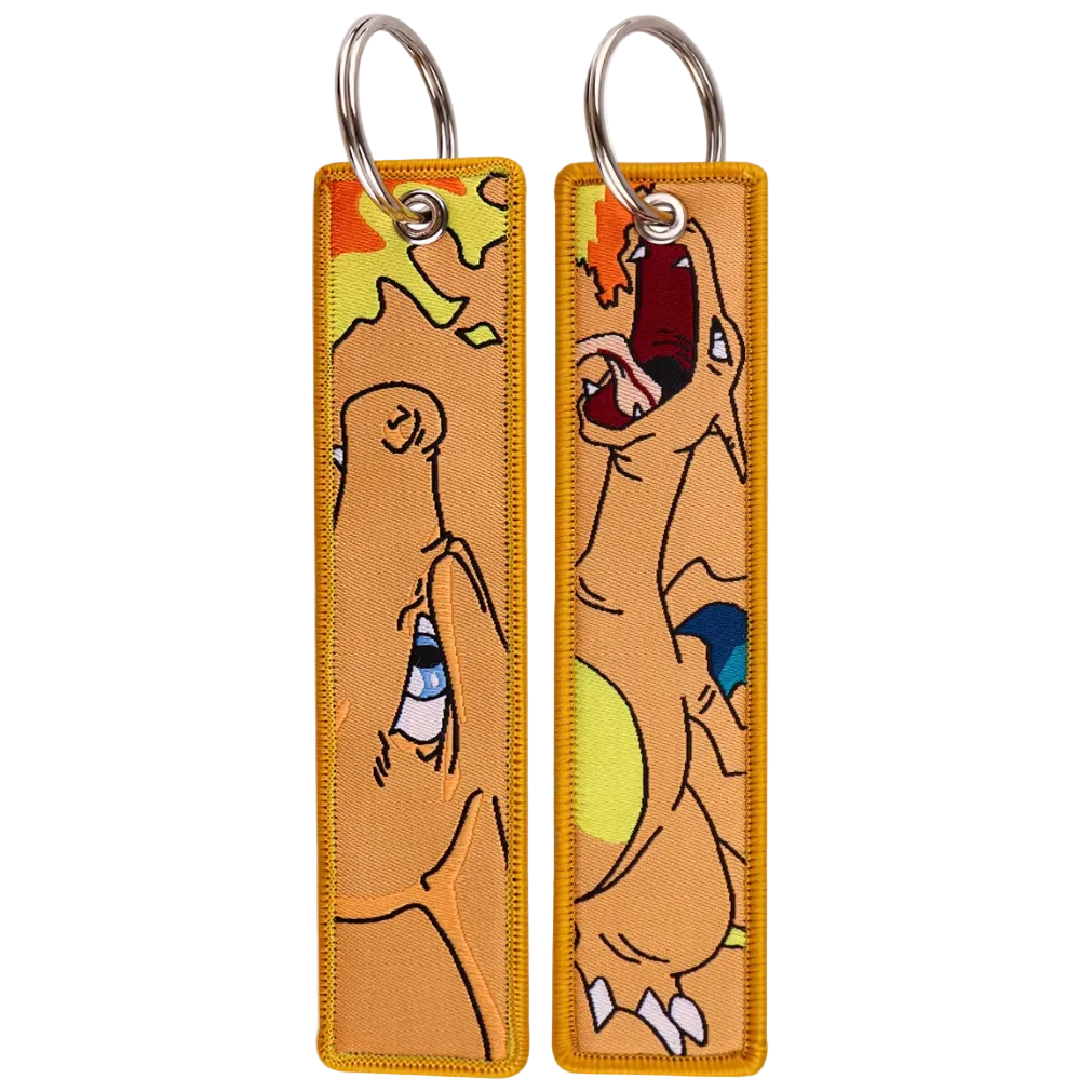 Charizard Jet Tag Keychain