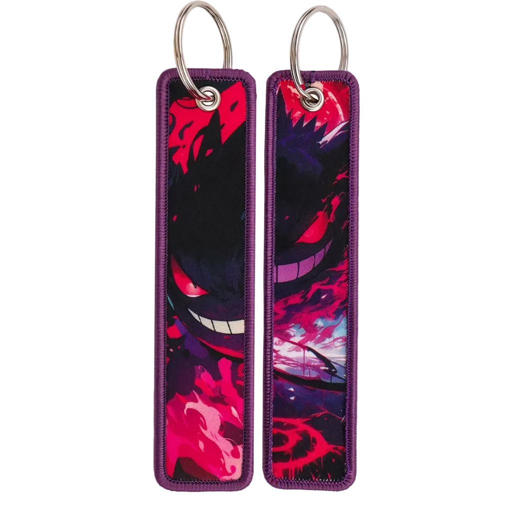 Gengar Jet Tag Keychain