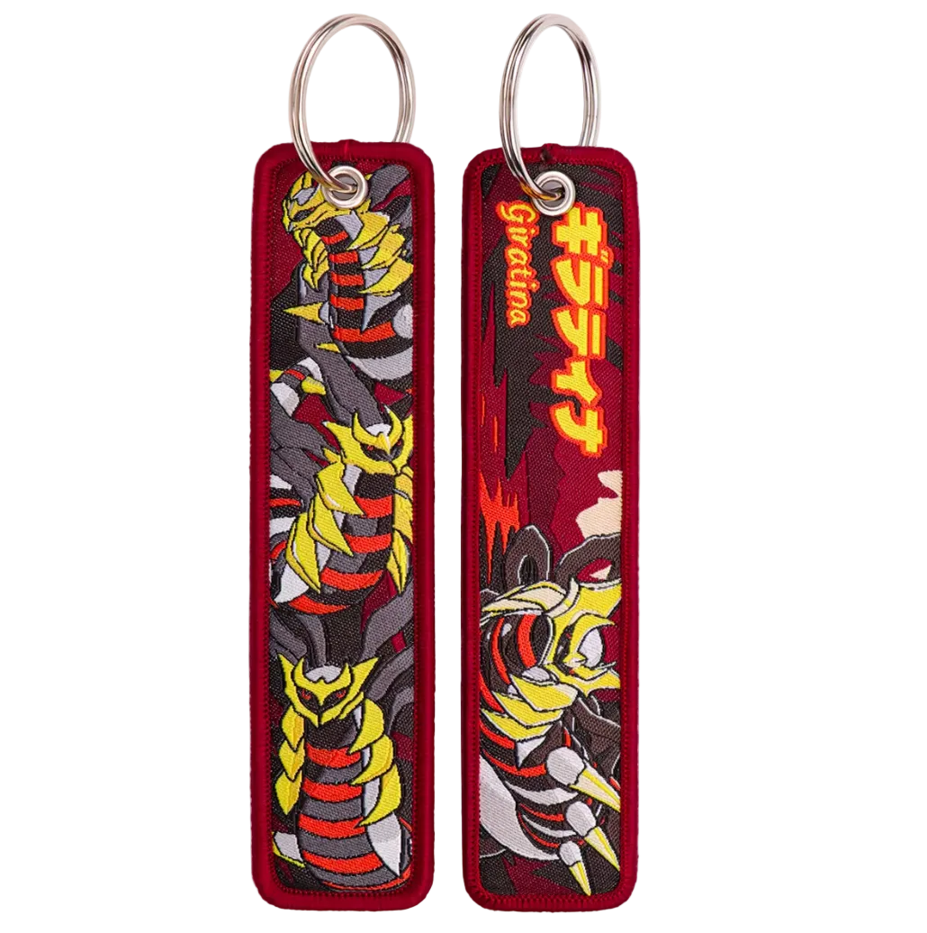 Giratina Jet Tag Keychain
