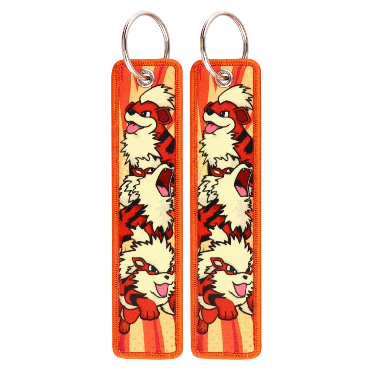 Growlithe Jet Tag Keychain