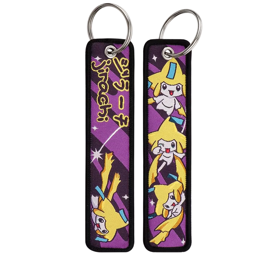 Jirachi Jet Tag Keychain