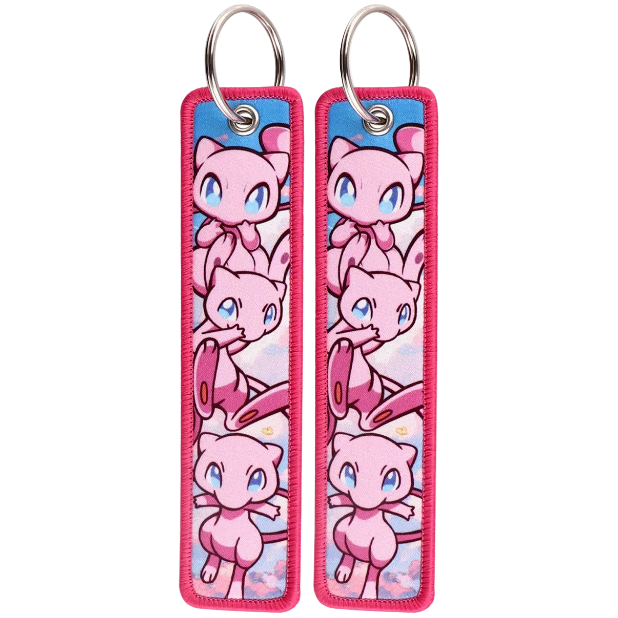 Mew Jet Tag Keychain