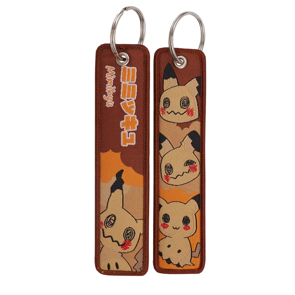 Mimikyu Jet Tag Keychain