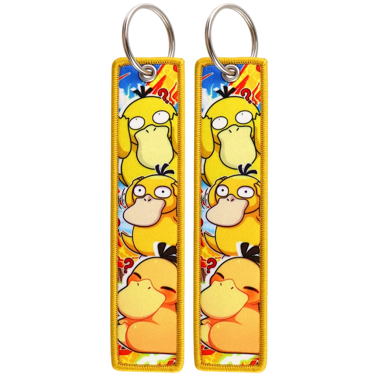 Psyduck Jet Tag Keychain