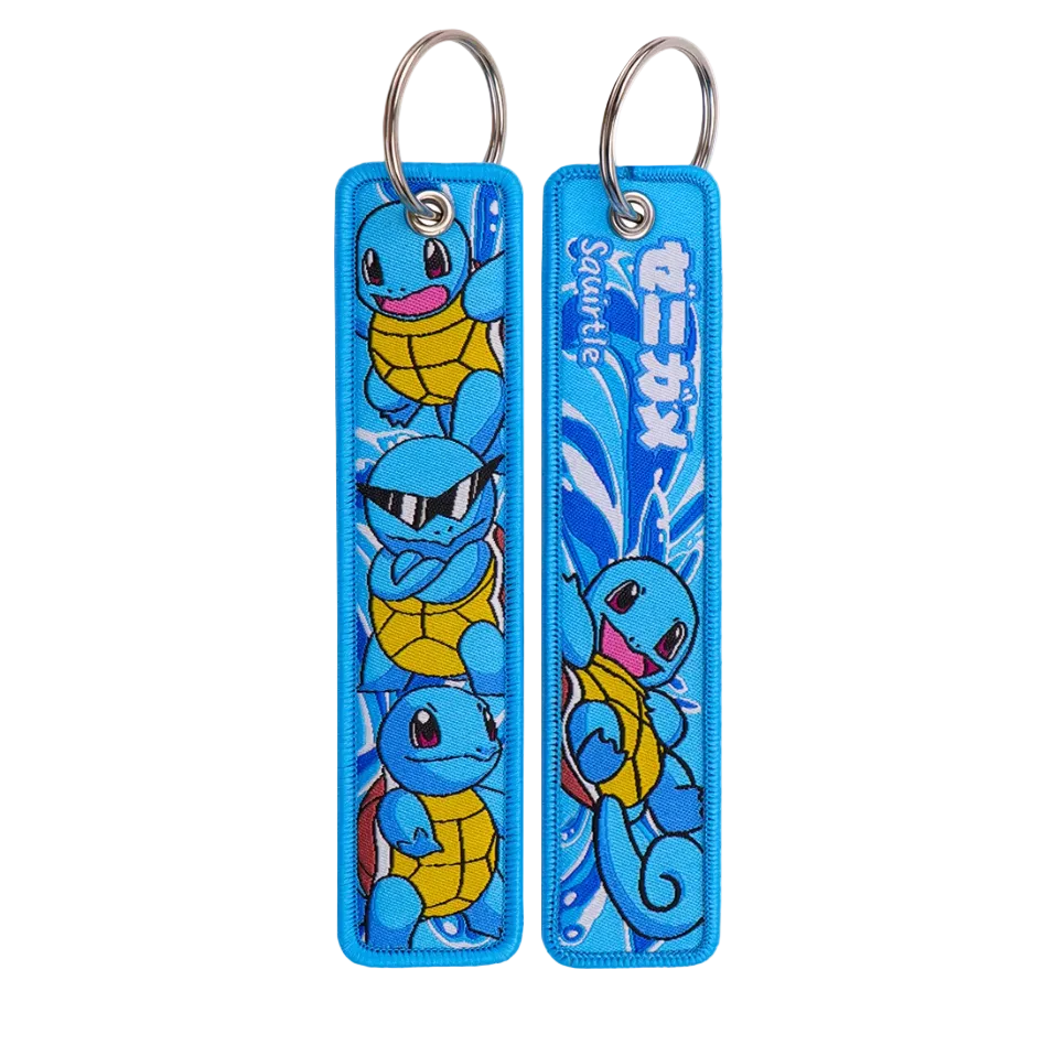 Squirtle Jet Tag Keychain