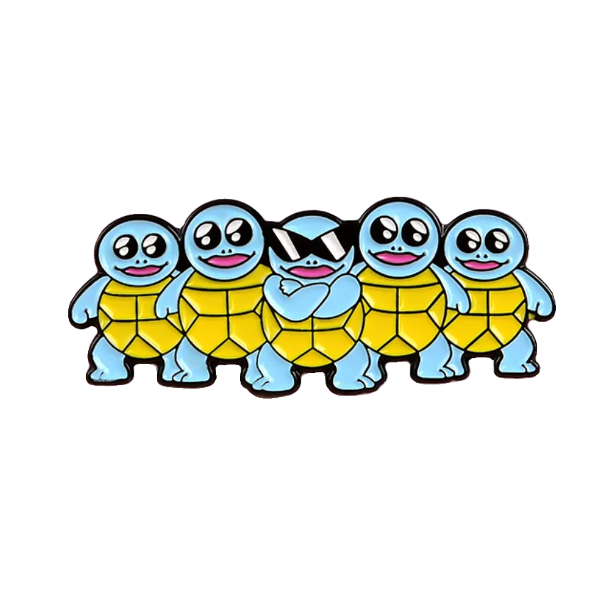 Squirtle Squad Pin