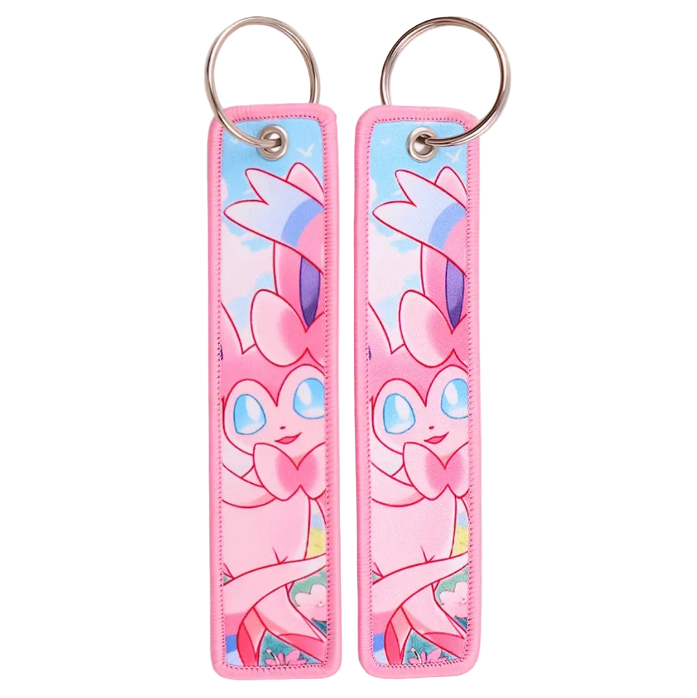 Sylveon Jet Tag Keychain